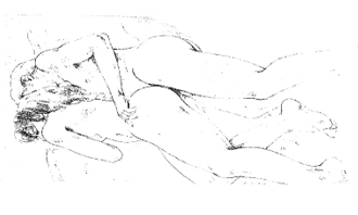 Afbeelding met schets, Lijnillustraties, tekening, kunst
Automatisch gegenereerde beschrijving